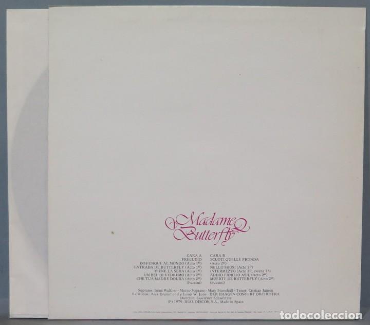 Discos de vinilo: LP. PUCCINI. MADAME BUTTERFLY - Foto 2