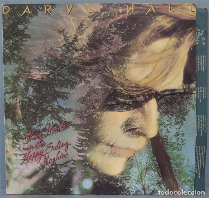 Discos de vinilo: LP. DARYL HALL. THREE HEARTS IN THE HAPPY ENDING MACHINE - Foto 1