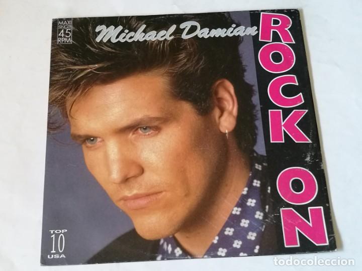 Discos de vinilo: Michael Damian - Rock On - 1989 - Foto 1