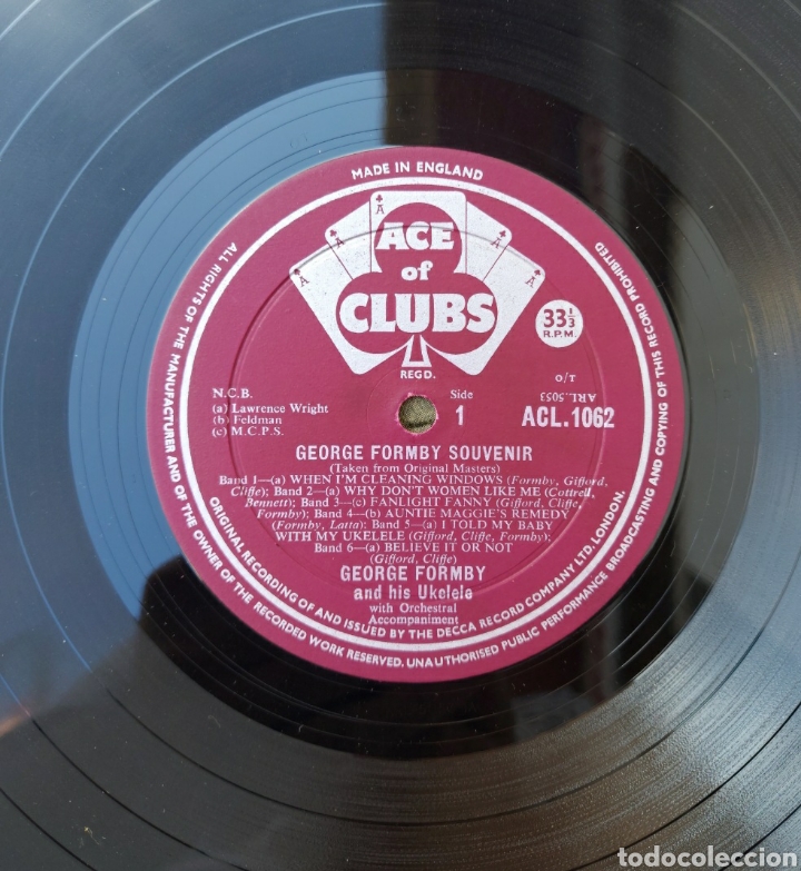 Discos de vinilo: Lp George formby souvenir - Foto 3