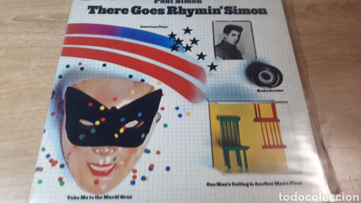 Discos de vinilo: PAUL SIMON THERE GOES RHYMIN SIMON - Foto 1