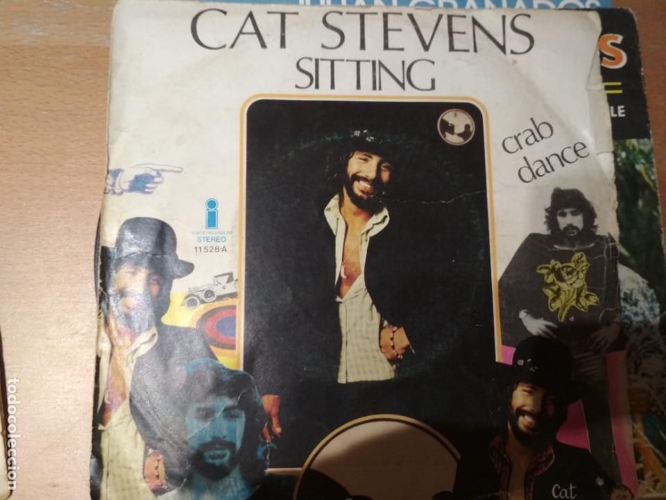 Discos de vinilo: CAT STEVENS SITTING SINGLE SPAIN 1970 - Foto 1