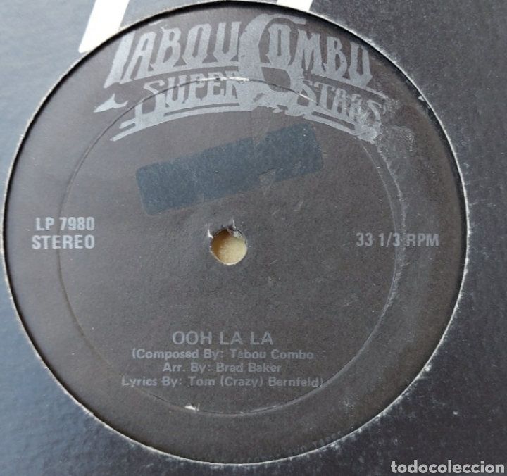 Discos de vinilo: Maxi Simble TabouCombo- SuperStars - Oh la la/1979 - Foto 2