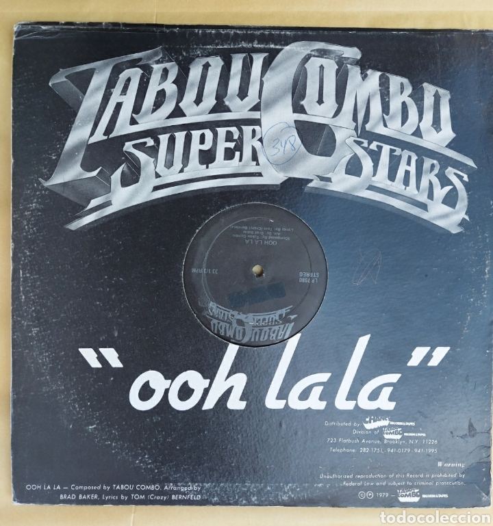 Discos de vinilo: Maxi Simble TabouCombo- SuperStars - Oh la la/1979 - Foto 1