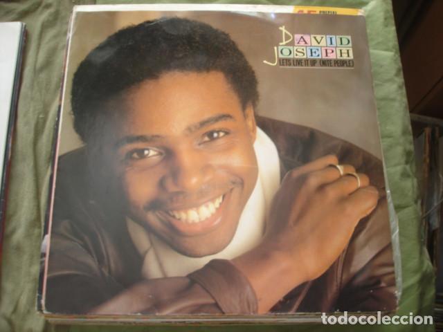 Discos de vinilo: David Joseph Lets Live It Up (Nite People) - Foto 1