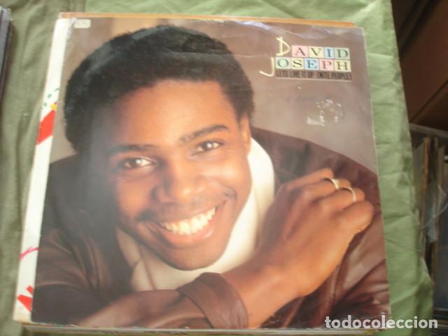 Discos de vinilo: David Joseph Lets Live It Up (Nite People) - Foto 1