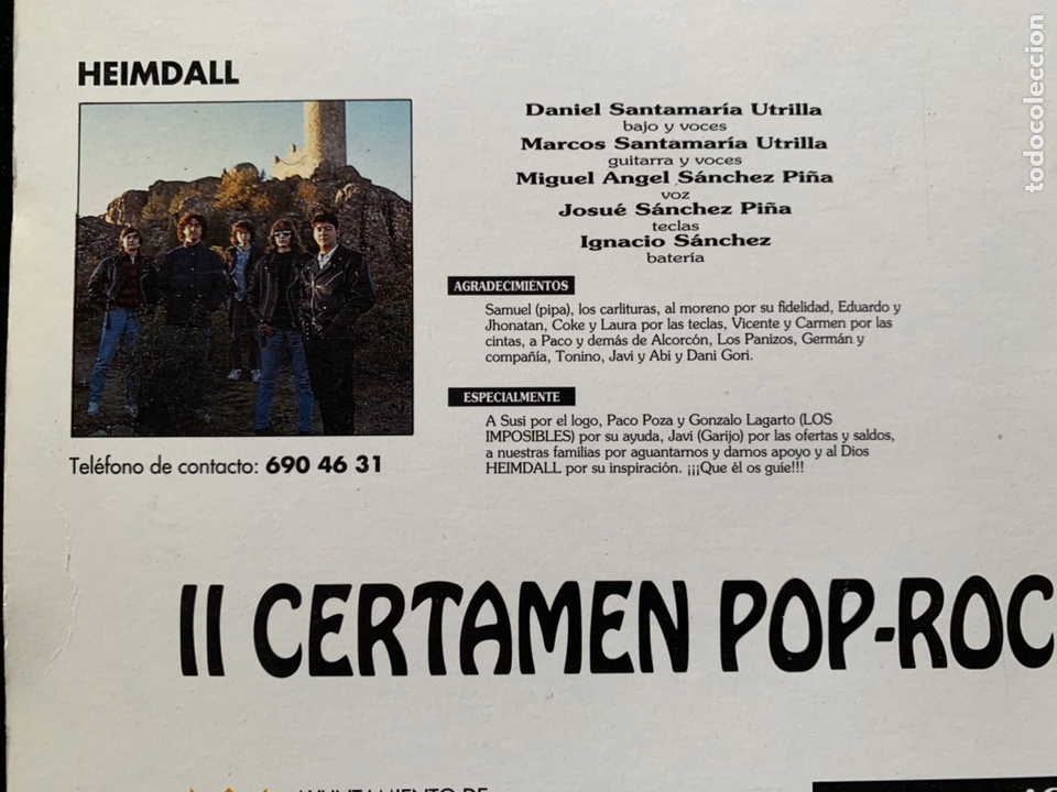 Discos de vinilo: Certamen Rock Fuenlabrada 93 - Foto 6