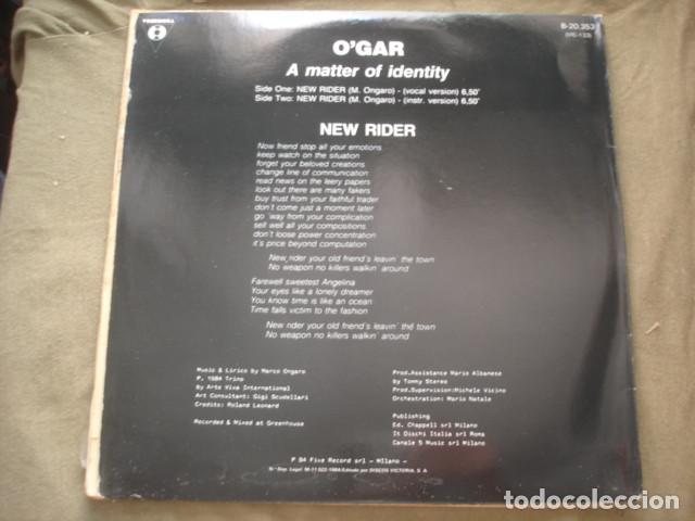 Discos de vinilo: OGar New Rider - Foto 2