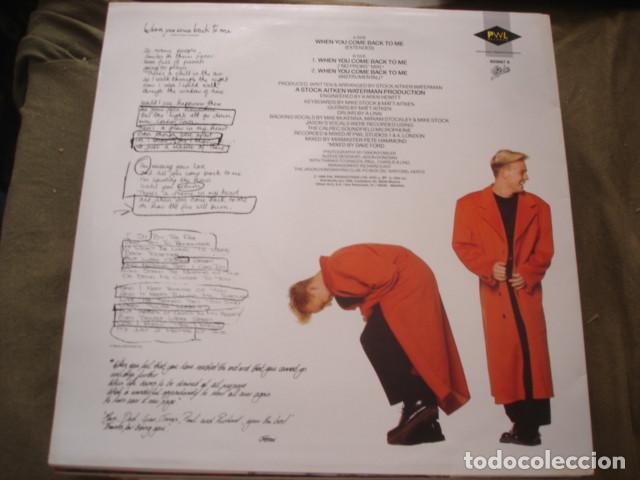 Discos de vinilo: Jason Donovan When You Come Back To Me - Foto 2