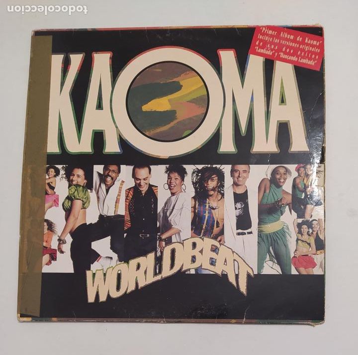 Discos de vinilo: KAOMA. WORLD BEAT. LP. TDKDA76 - Foto 1