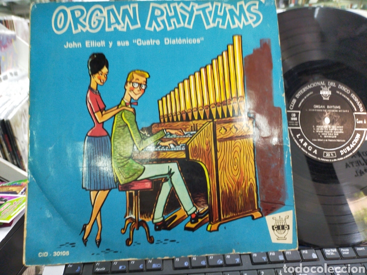 Discos de vinilo: John elliott lp organ rhythms Espa&ntilde;a 1960 - Foto 1
