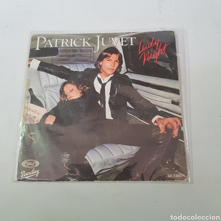 Discos de vinilo: Patrick juvet lady night - single - tdkvs15 - Foto 1