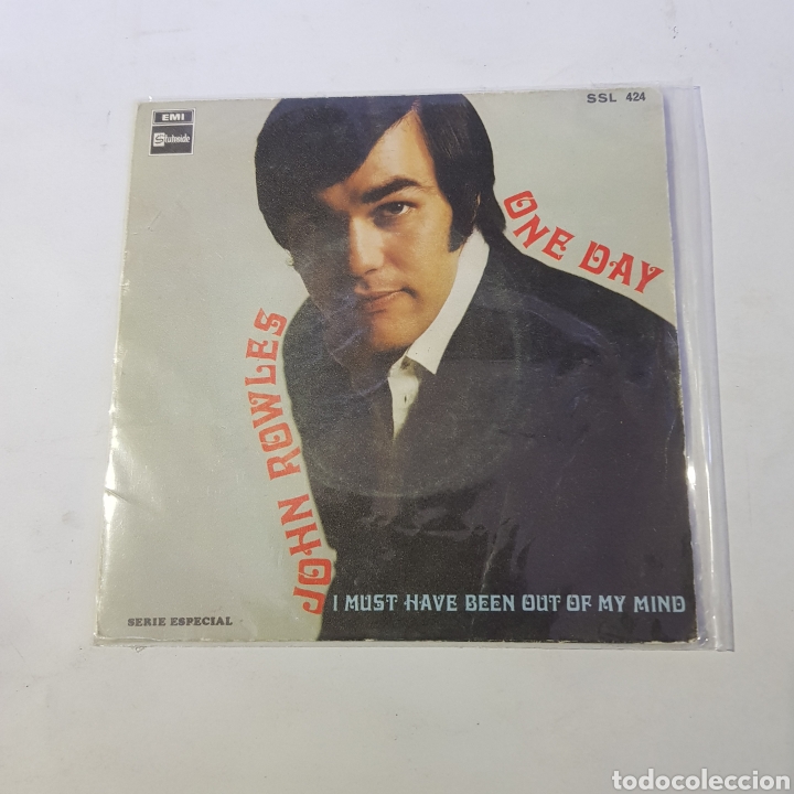Discos de vinilo: John rowles one day - single - tdkds15 - Foto 1