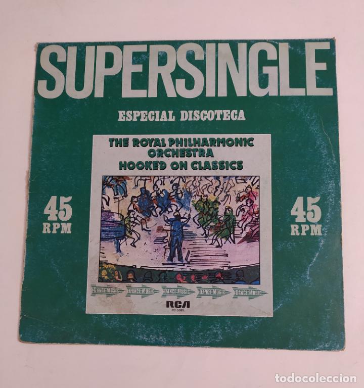 Discos de vinilo: SUPERSINGLE - ESPECIAL DISCOTECA - HOOKED ON CLASSICS. MAXI SINGLE. TDKDA76 - Foto 1