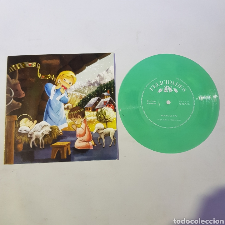 Discos de vinilo: Noche de paz disco flexible - tdkvs15 - Foto 1