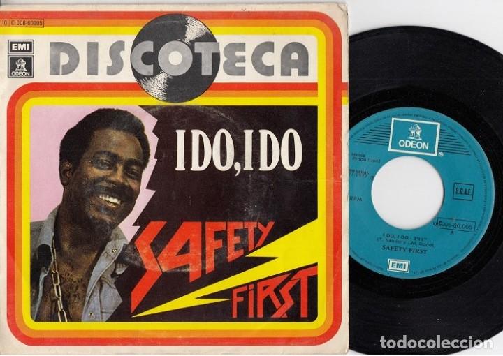 Discos de vinilo: SAFETY FIRST - I DO I DO - SINGLE DE VINILO EDICION ESPA&Ntilde;OLA - Foto 1