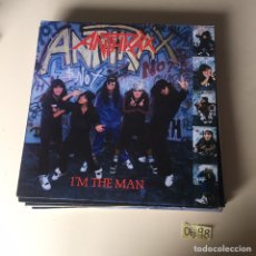 Discos de vinilo: ANTHRAX ?– I'M THE MAN. Lote 219558053