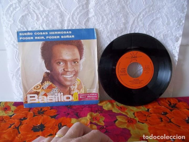Discos de vinilo: BASILIO-SUE&Ntilde;O COSAS HERMOSAS-PODER REIR PODER SO&Ntilde;AR - Foto 2