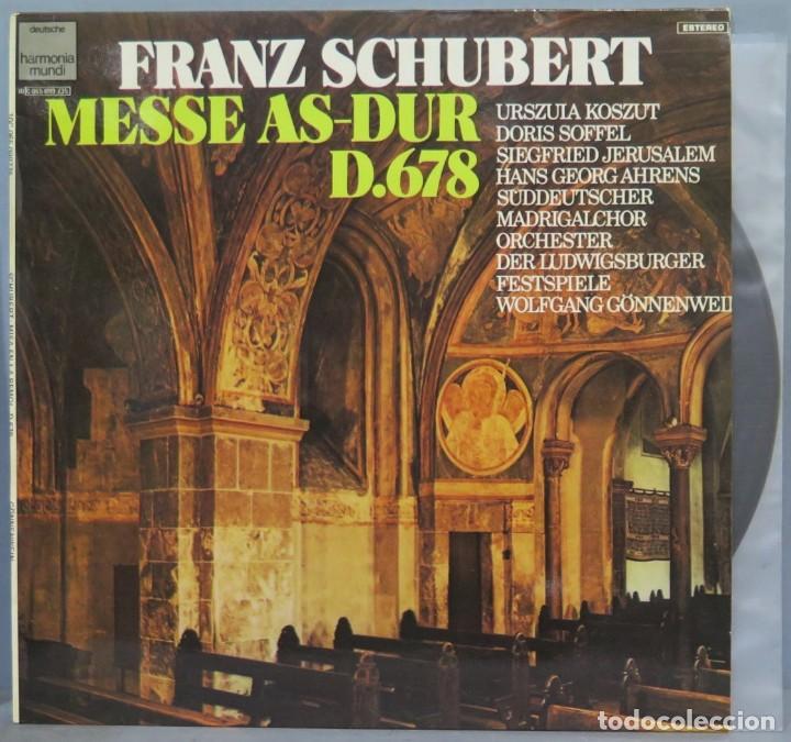 Discos de vinilo: LP. SCHUBERT. MESSE AS-DUR D. 678 - Foto 1
