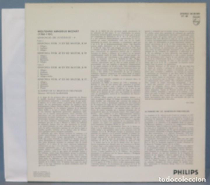 Discos de vinilo: LP. MOZART. SINFONIA 4 - Foto 2