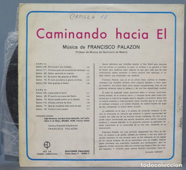 Discos de vinilo: LP. CAMINANDO HACIA EL. PALAZON - Foto 2