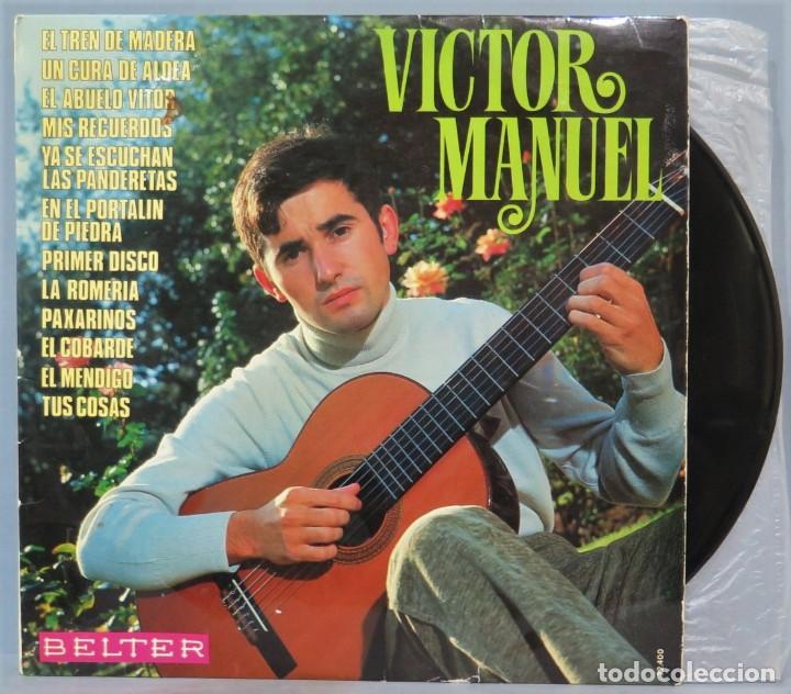 Discos de vinilo: LP. VICTOR MANUEL. EL TREN DE MADERA - Foto 1