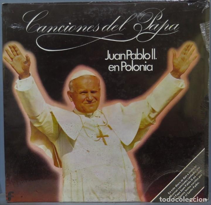 Discos de vinil: LP. CANCIONES DEL PAPA. JUAN PABLO II EN ESPA&Ntilde;A. PRECINTADO