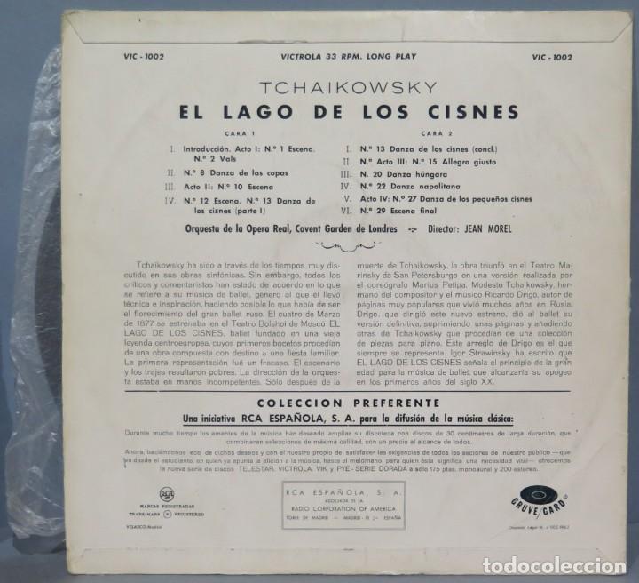 Discos de vinilo: lp. tschaikowsky. el lago de los cisnes - Foto 2
