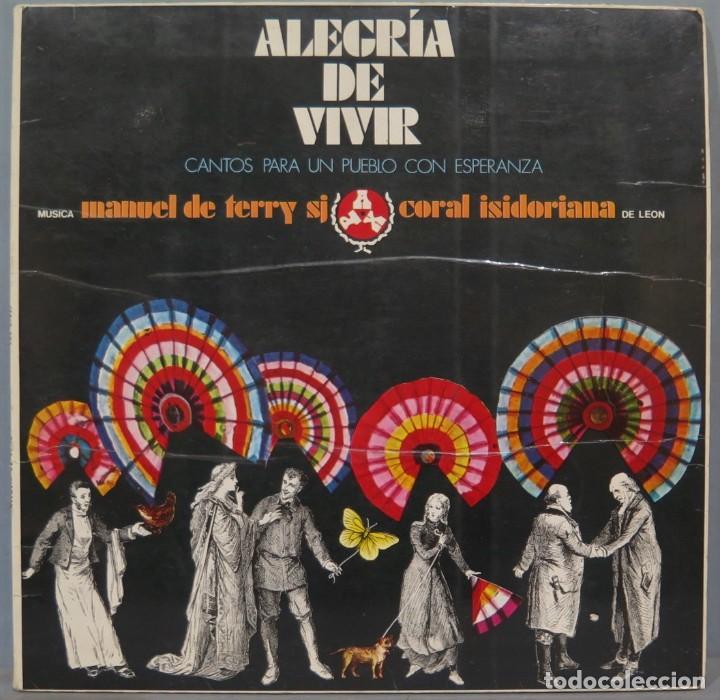 Discos de vinil: LP. ALEGRIA DE VIVIR. MANUEL DE TERRY