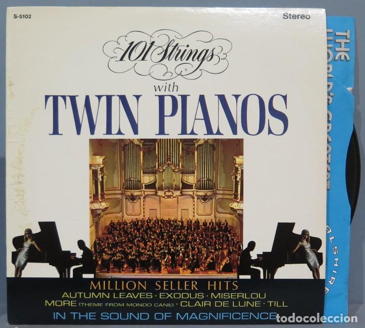 Discos de vinilo: LP. 101 STRINGS WITH TWIN PIANOS - Foto 1
