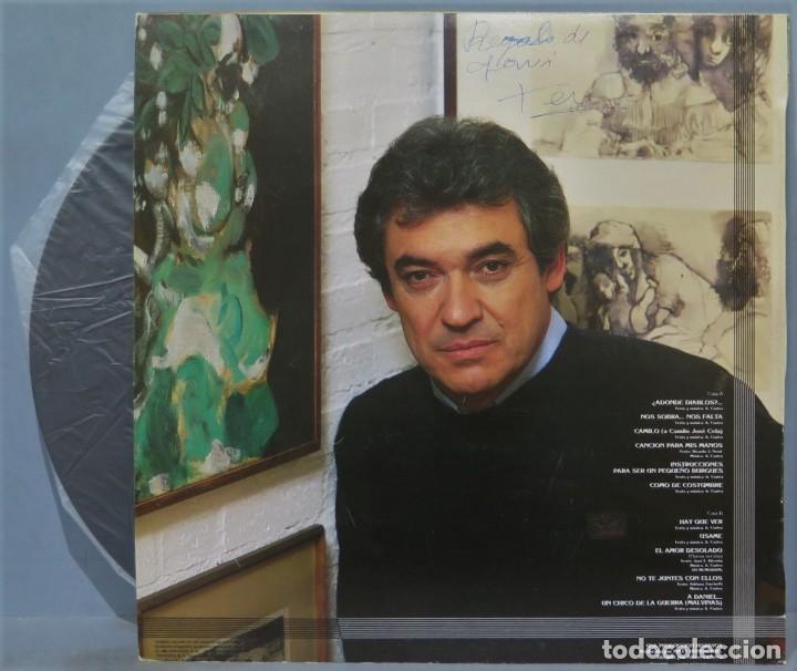 Discos de vinilo: LP. ALBERTO CORTEZ. ENTRE LINEAS - Foto 2
