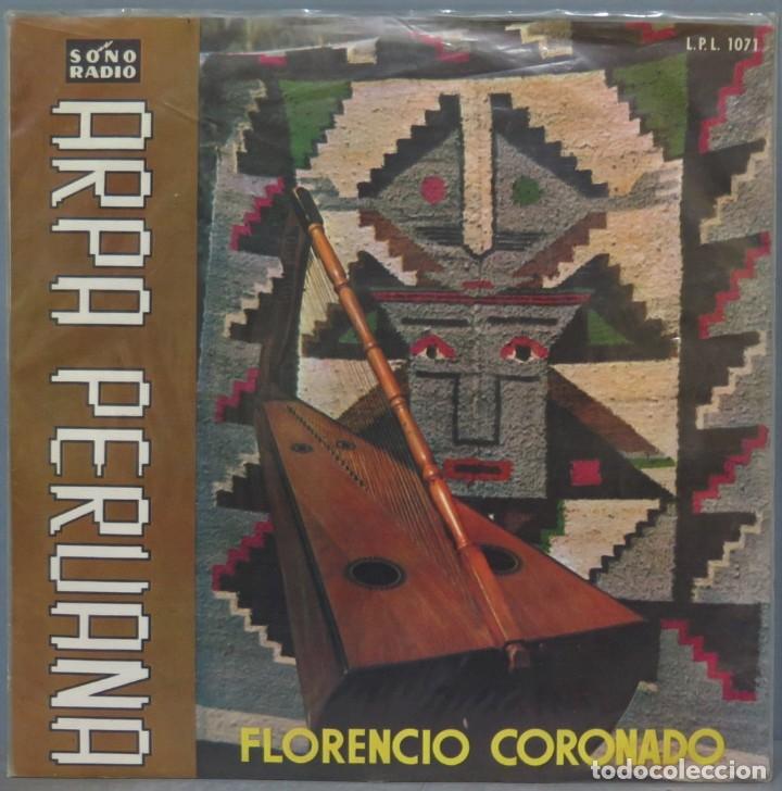 Discos de vinilo: LP. FLORECION CORONADO. EL ARPA PERUANA