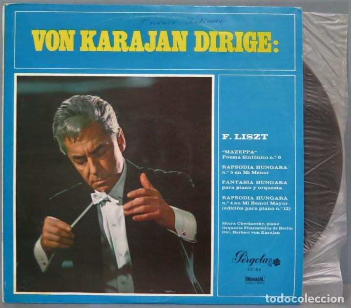 Discos de vinilo: LP. KARAJAN DIRIGE...LISZT - Foto 1