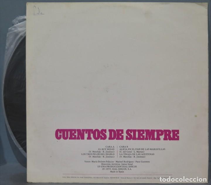 Discos de vinilo: LP. CUENTOS DE SIEMPRE. VOL. 7 - Foto 2