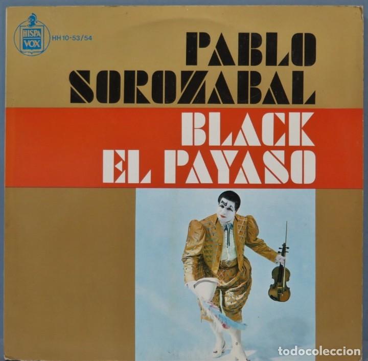 Discos de vinilo: LP. SOROZABAL. BLACK EL PAYASO - Foto 1