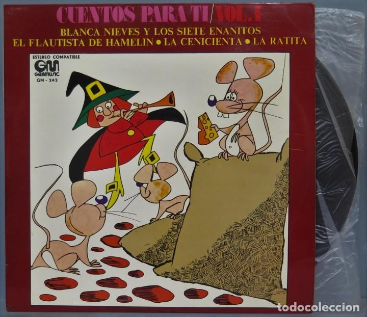 Discos de vinilo: LP. CUENTOS PARA TI. VOL. 1 - Foto 1