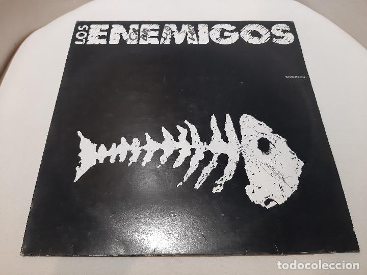 Discos de vinilo: LOS ENEMIGOS -BOQUERON- (1989) MAXI-SINGLE - Foto 1