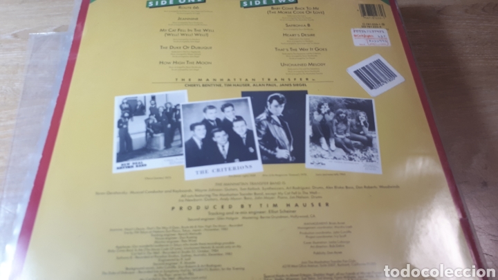 Discos de vinilo: THE MANHATTAN TRANSFER BOP DOO WOPP - Foto 2