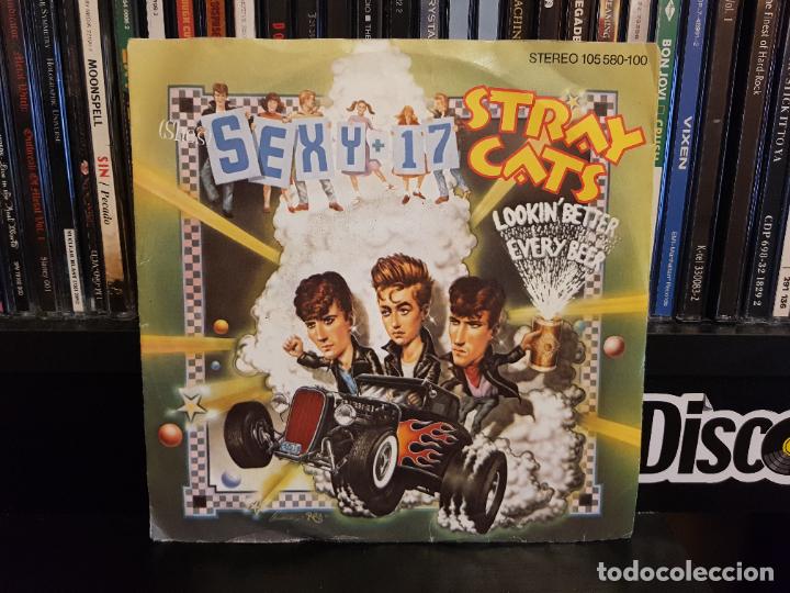 Discos de vinilo: STRAY CATS - (SHES) SEXY + 17 - Foto 1