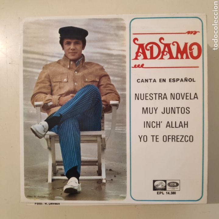 Discos de vinilo: NT ADAMO - NUESTRA NOVELA - Foto 1