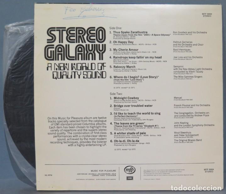 Discos de vinilo: LP`. STEREO GALAXY - Foto 2