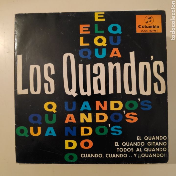 Discos de vinilo: NT LOS QUANDOS - EL QUANDO ETC SPAIN EP VINILO - Foto 1