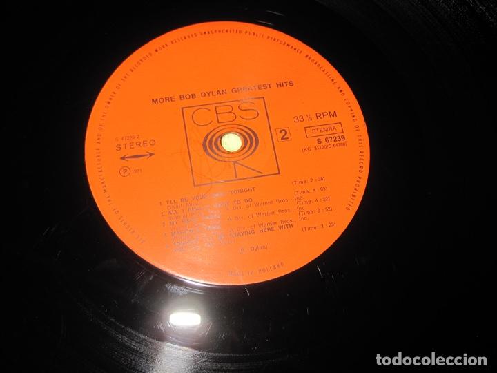 Discos de vinilo: Bob Dylan&lrm;&ndash;More Bob Dylan Greatest Hits 2 xLp - Foto 4