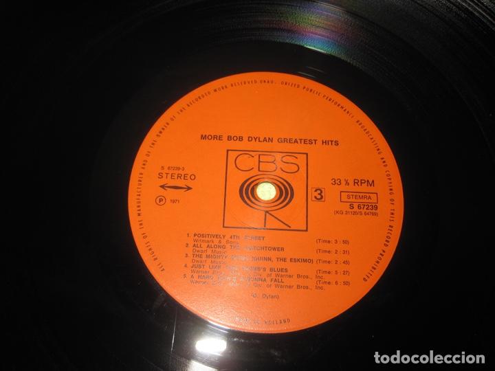 Discos de vinilo: Bob Dylan&lrm;&ndash;More Bob Dylan Greatest Hits 2 xLp - Foto 5