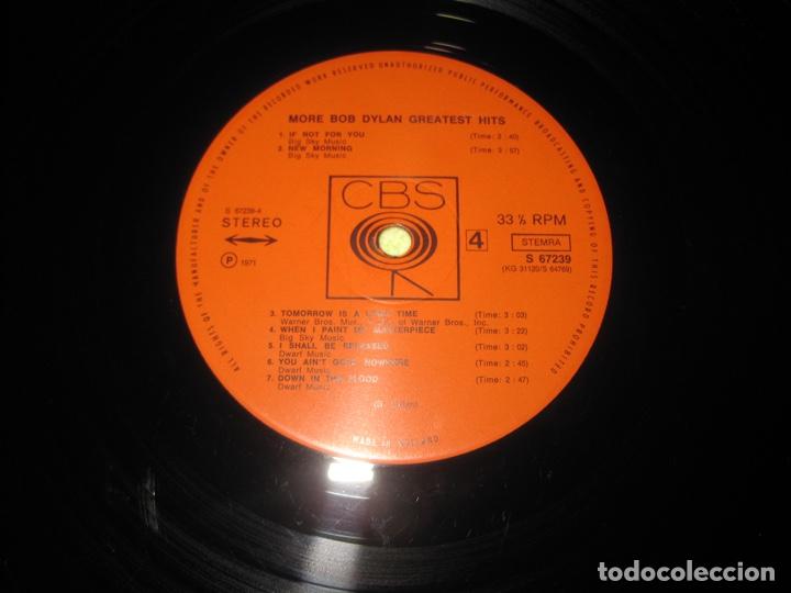 Discos de vinilo: Bob Dylan&lrm;&ndash;More Bob Dylan Greatest Hits 2 xLp - Foto 7