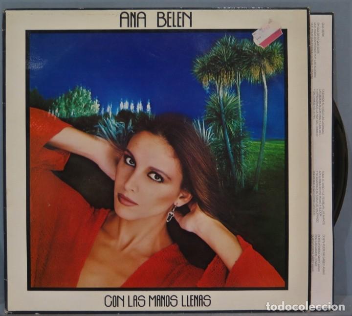 Discos de vinilo: LP. ANA BELEN. CON LAS MANOS LLENAS - Foto 1
