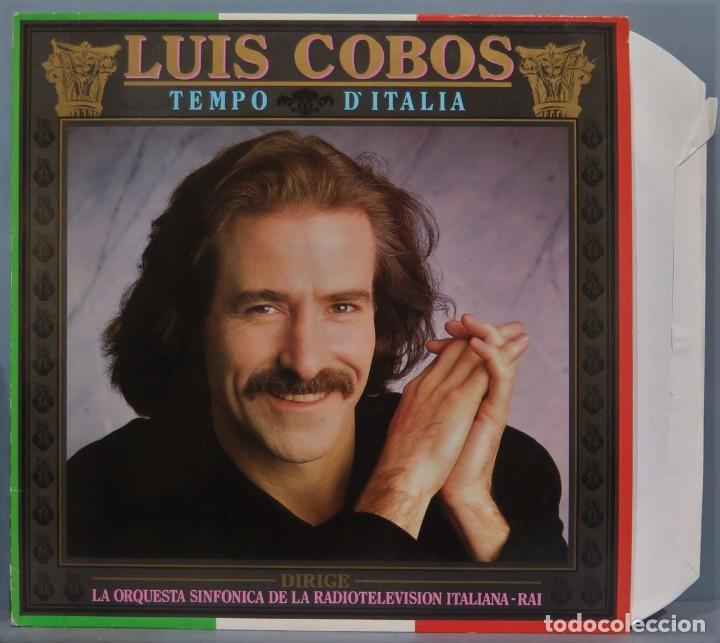 Discos de vinilo: LP. LUIS COBOS. TEMPO D&acute;ITALIA - Foto 1