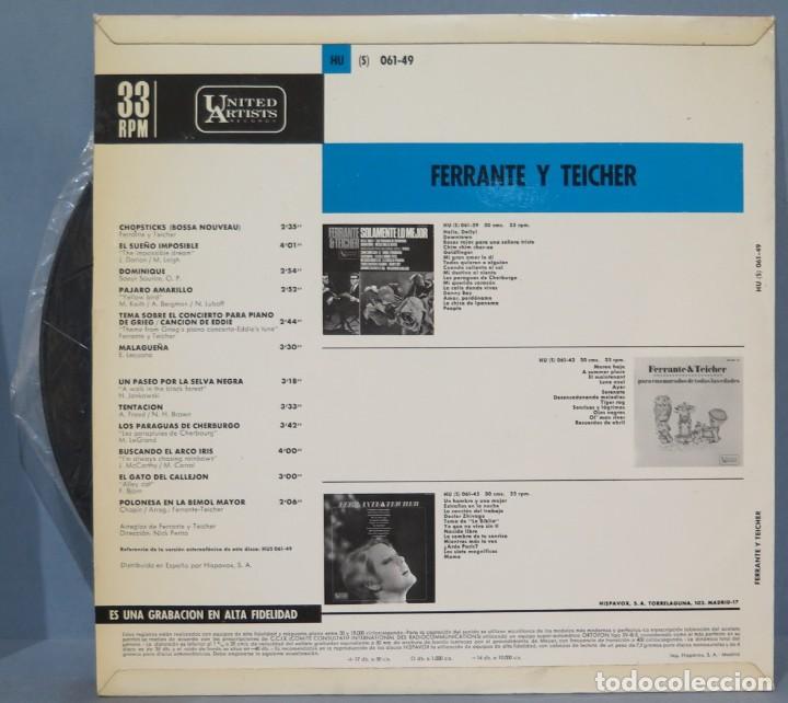 Discos de vinilo: LP. FERRANTE Y TEICHER - Foto 2
