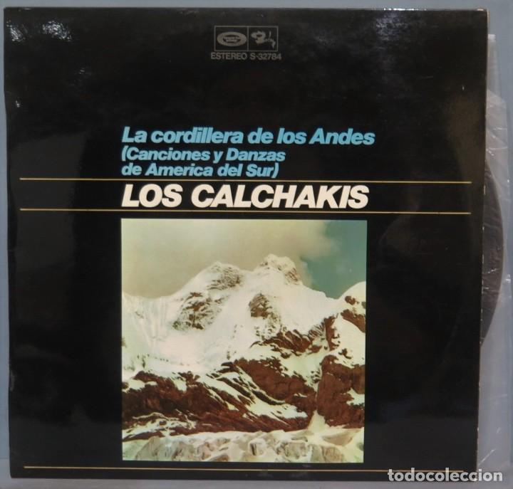 Discos de vinilo: LP. LOS CALCHAKIS. LA CORDILLERA DE LOS ANDES - Foto 1
