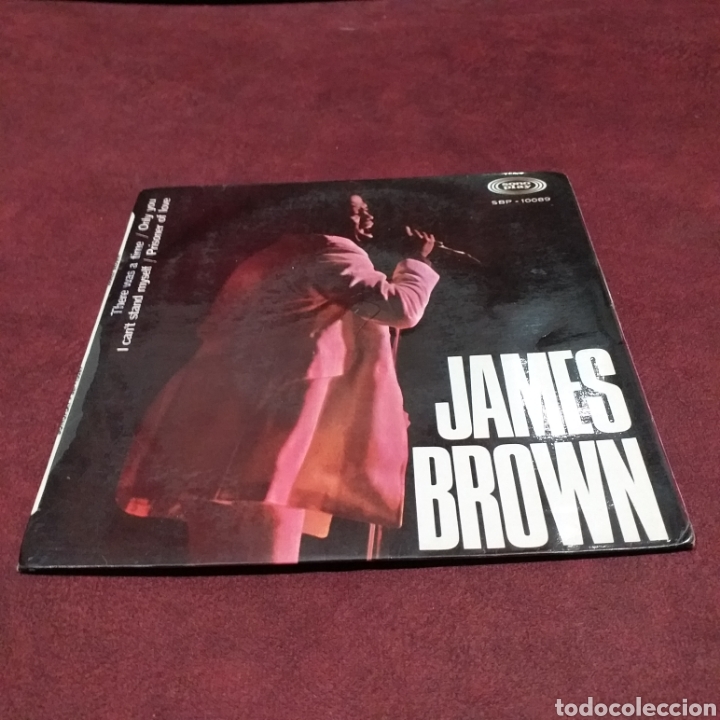 Discos de vinilo: JAMES BROWN - THERE WAS A TIME, EP 7&rdquo; - Foto 1